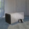 Patio Storage Box 54.3"x20.9"x22.4" 87.2 gal Dark Gray and Black