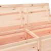 Patio Cushion Box 59.1"x19.7"x22" Solid Wood Fir