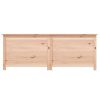 Patio Cushion Box 59.1"x19.7"x22" Solid Wood Fir