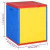 Patio Storage Box Colorful PP Rattan 23.8 gal