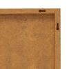 Patio Wall Decoration 41.3"x21.7" Corten Steel World Map Design