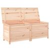 Patio Cushion Box 59.1"x19.7"x22" Solid Wood Fir