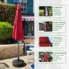 9 ft. Aluminum Market Crank and Tilt Patio Umbrella